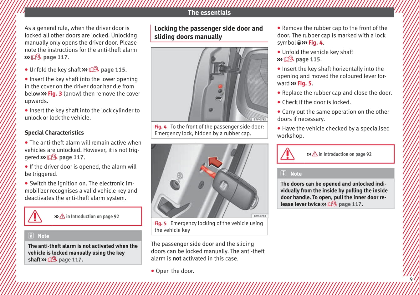 2015-2016 Seat Alhambra Owner's Manual | English