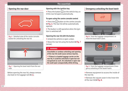 2015-2016 Seat Alhambra Owner's Manual | English