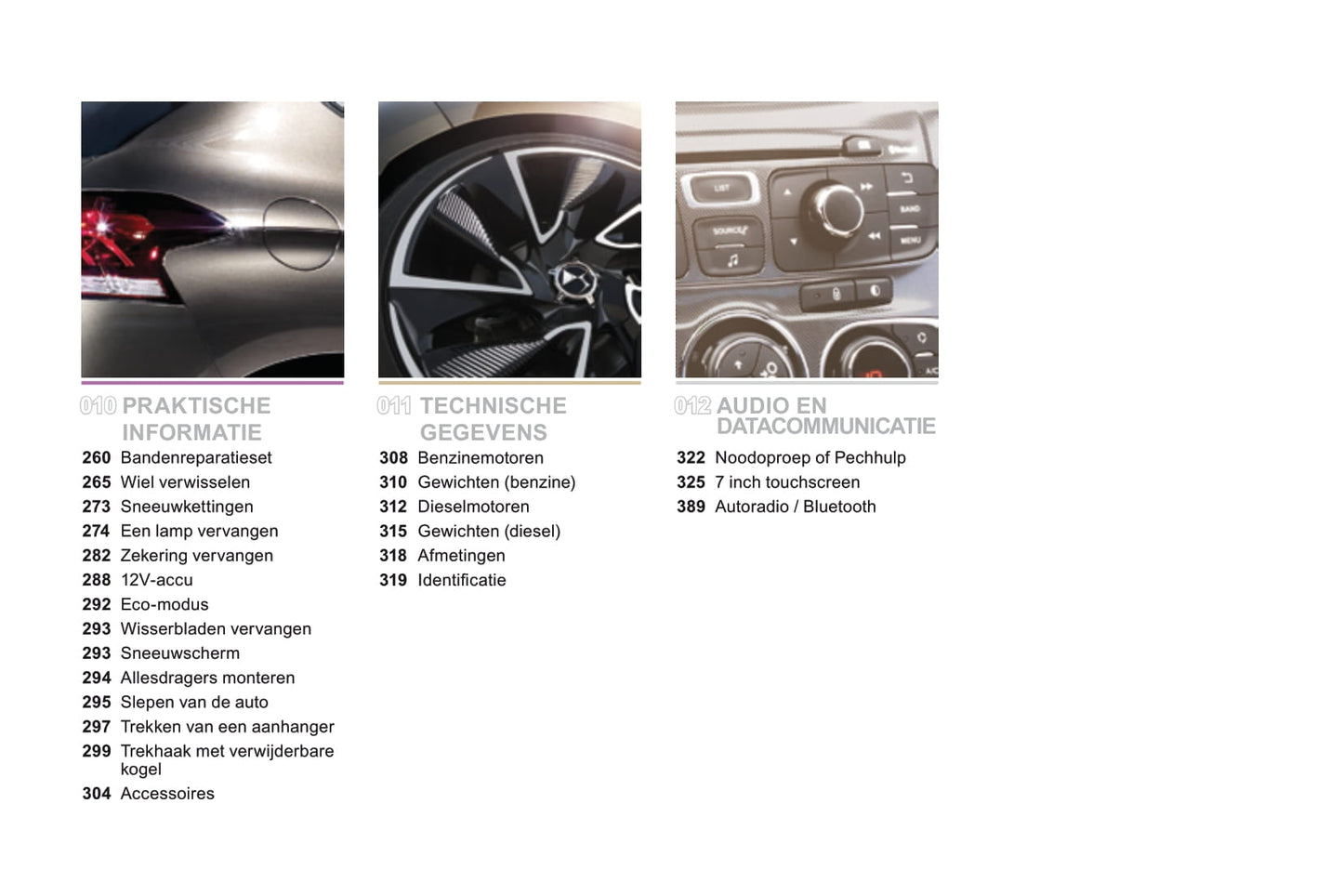 2015 DS Automobiles DS4/DS 4 Owner's Manual | Dutch