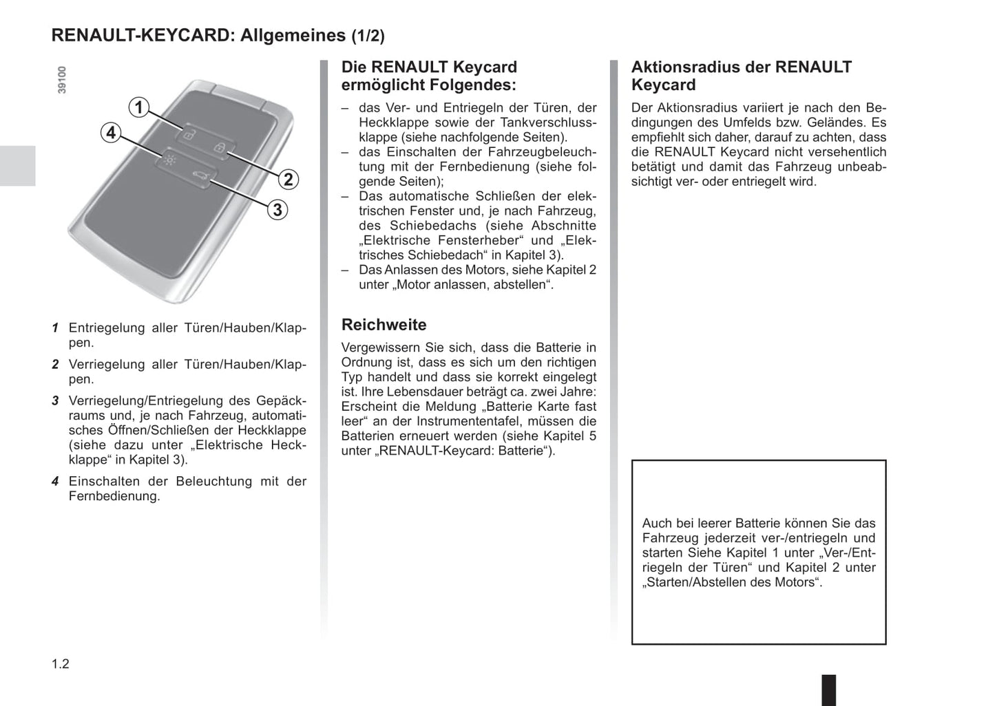 2016-2017 Renault Espace Owner's Manual | German