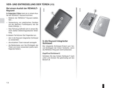 2016-2017 Renault Espace Owner's Manual | German