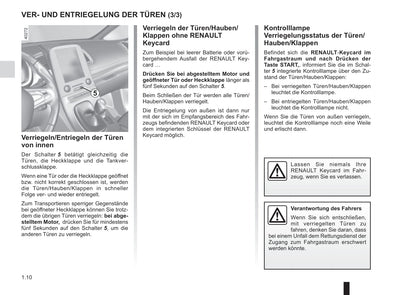 2016-2017 Renault Espace Owner's Manual | German