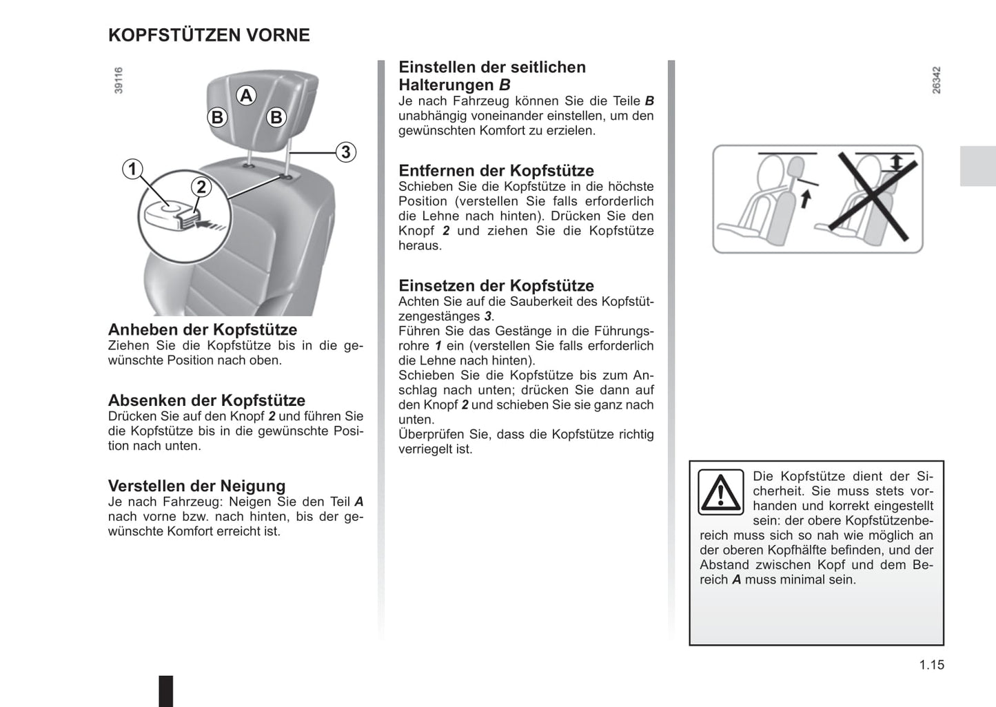 2016-2017 Renault Espace Owner's Manual | German