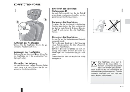 2016-2017 Renault Espace Owner's Manual | German