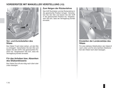 2016-2017 Renault Espace Owner's Manual | German