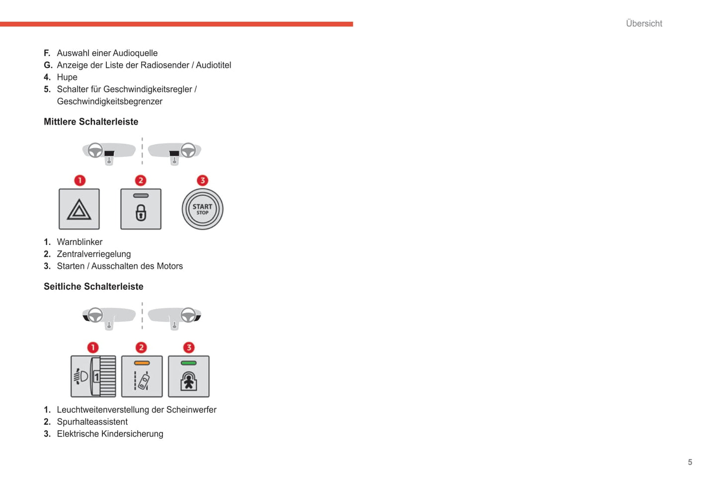 2020-2023 Citroën C3 Manuel du propriétaire | Allemand