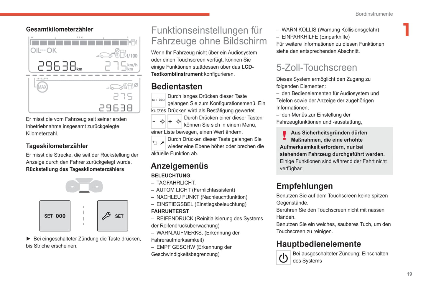 2020-2023 Citroën C3 Manuel du propriétaire | Allemand