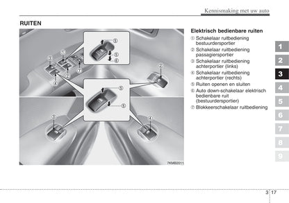 2008-2009 Kia Sportage Owner's Manual | Dutch