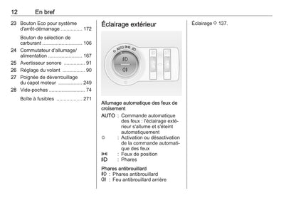 2016 Opel Insignia Gebruikershandleiding | Frans