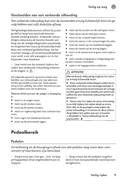 2005-2011 Volkswagen Fox Gebruikershandleiding | Nederlands