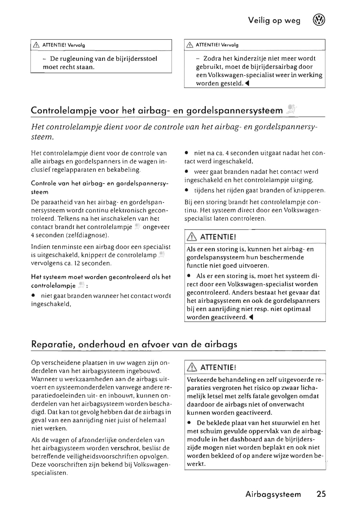 2005-2011 Volkswagen Fox Gebruikershandleiding | Nederlands