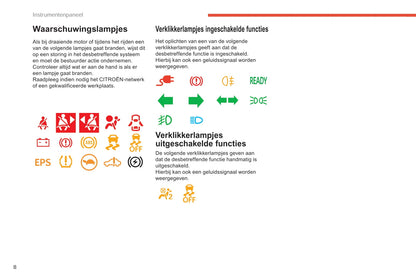 2017-2020 Citroën C-Zero Owner's Manual | Dutch