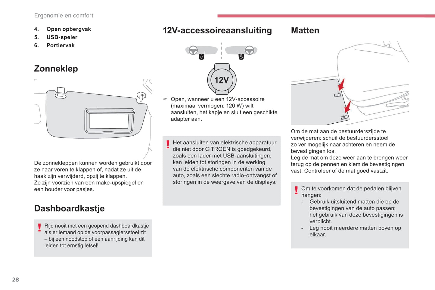 2017-2020 Citroën C-Zero Owner's Manual | Dutch