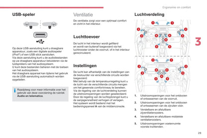 2017-2020 Citroën C-Zero Owner's Manual | Dutch