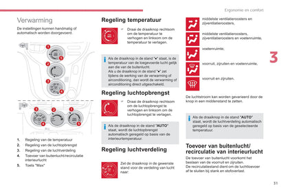 2017-2020 Citroën C-Zero Owner's Manual | Dutch