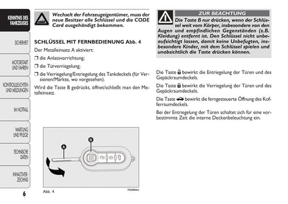 2010-2011 Fiat Punto Evo Gebruikershandleiding | Duits