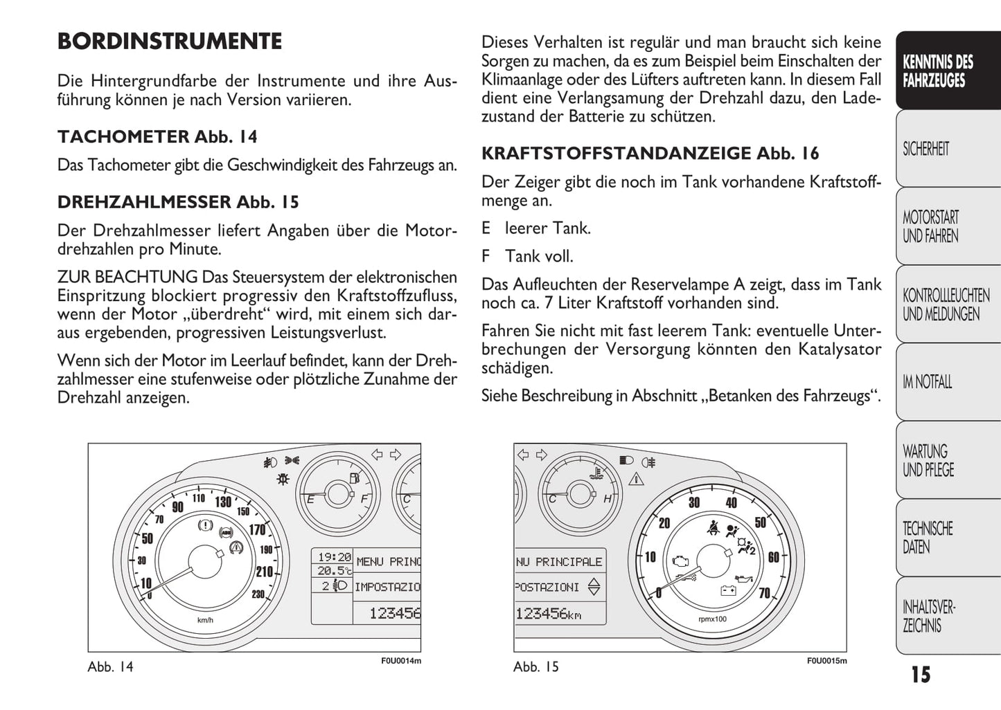 2010-2011 Fiat Punto Evo Gebruikershandleiding | Duits