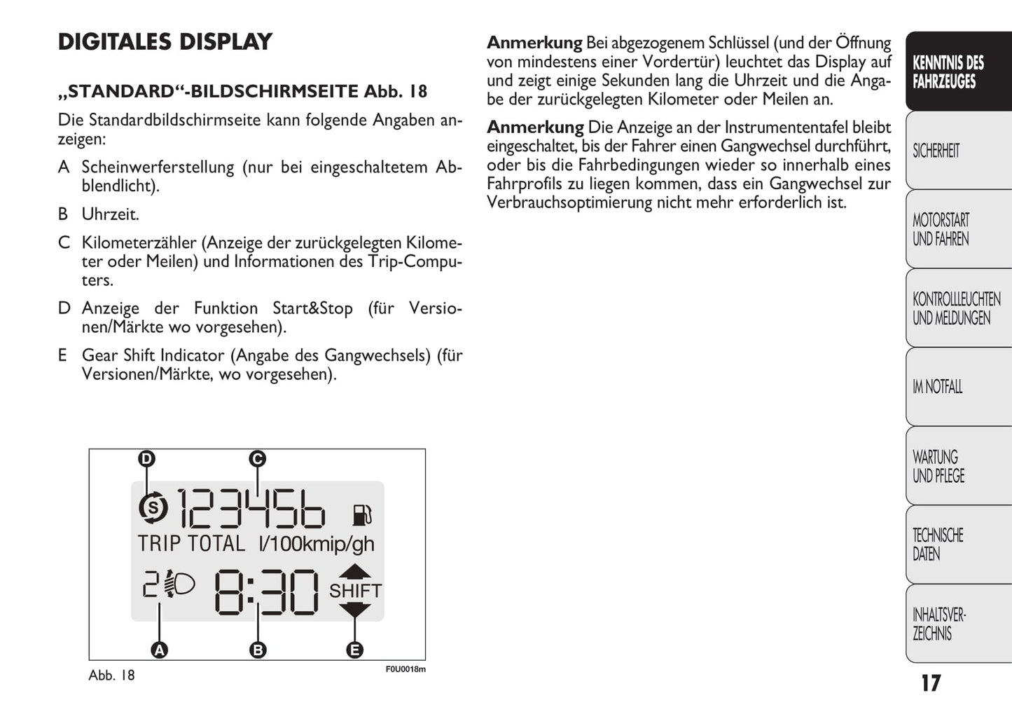 2010-2011 Fiat Punto Evo Gebruikershandleiding | Duits