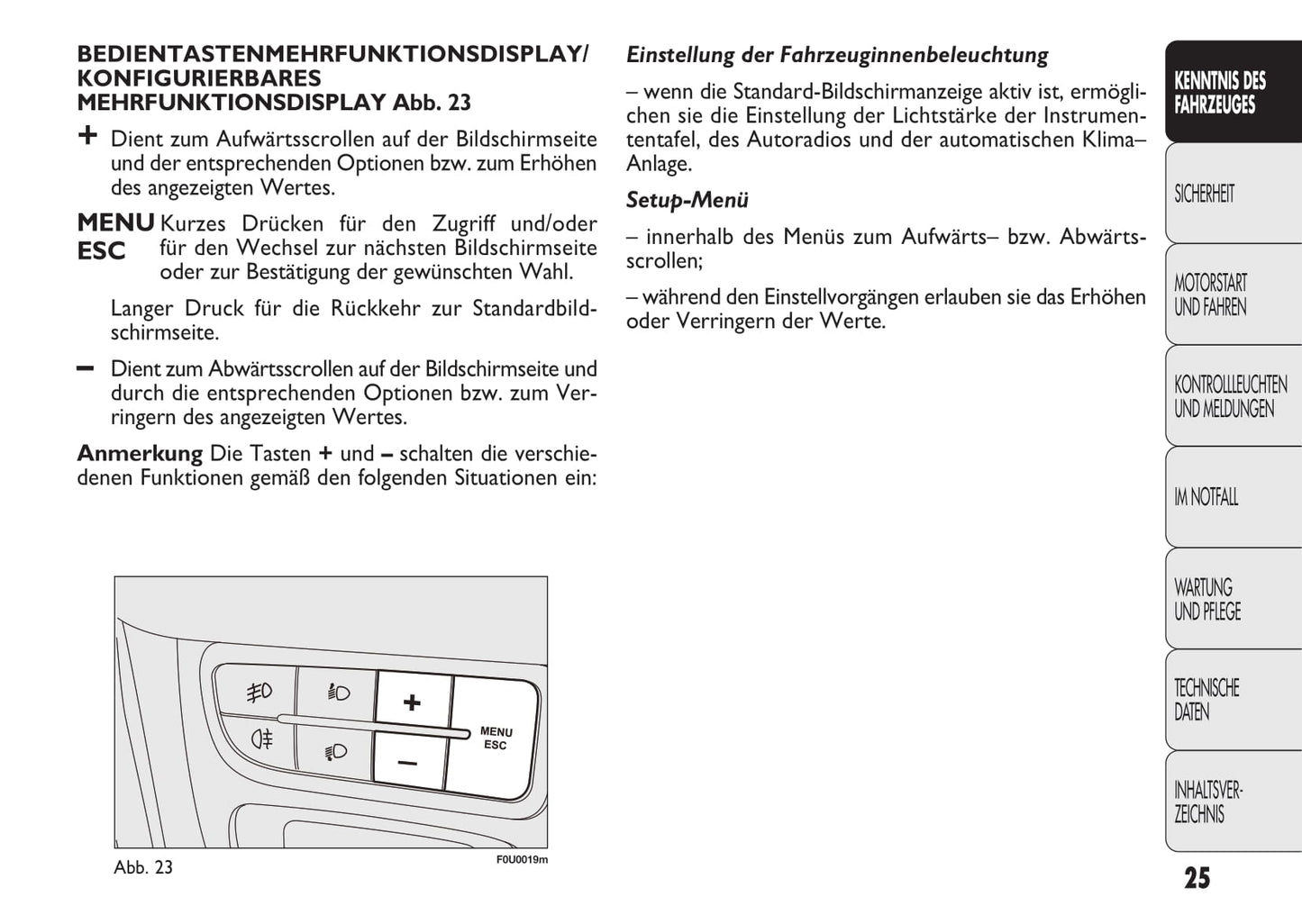 2010-2011 Fiat Punto Evo Gebruikershandleiding | Duits