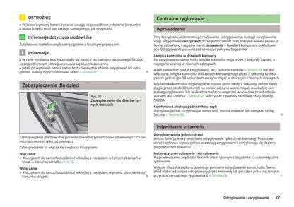 2012-2013 Skoda Octavia Gebruikershandleiding | Pools