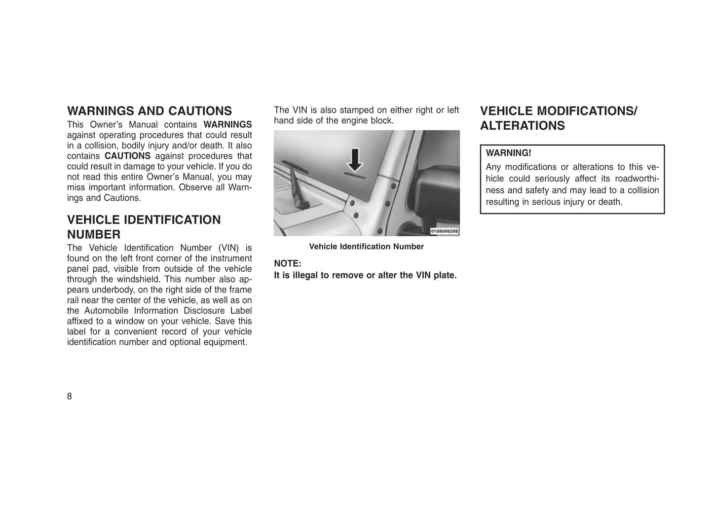 2015-2016 Jeep Wrangler Owner's Manual | English