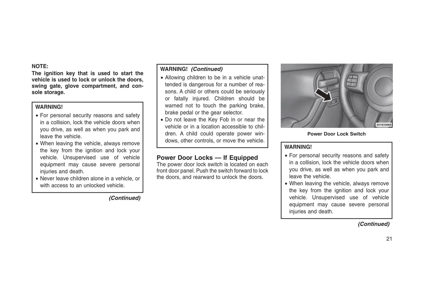 2015-2016 Jeep Wrangler Owner's Manual | English