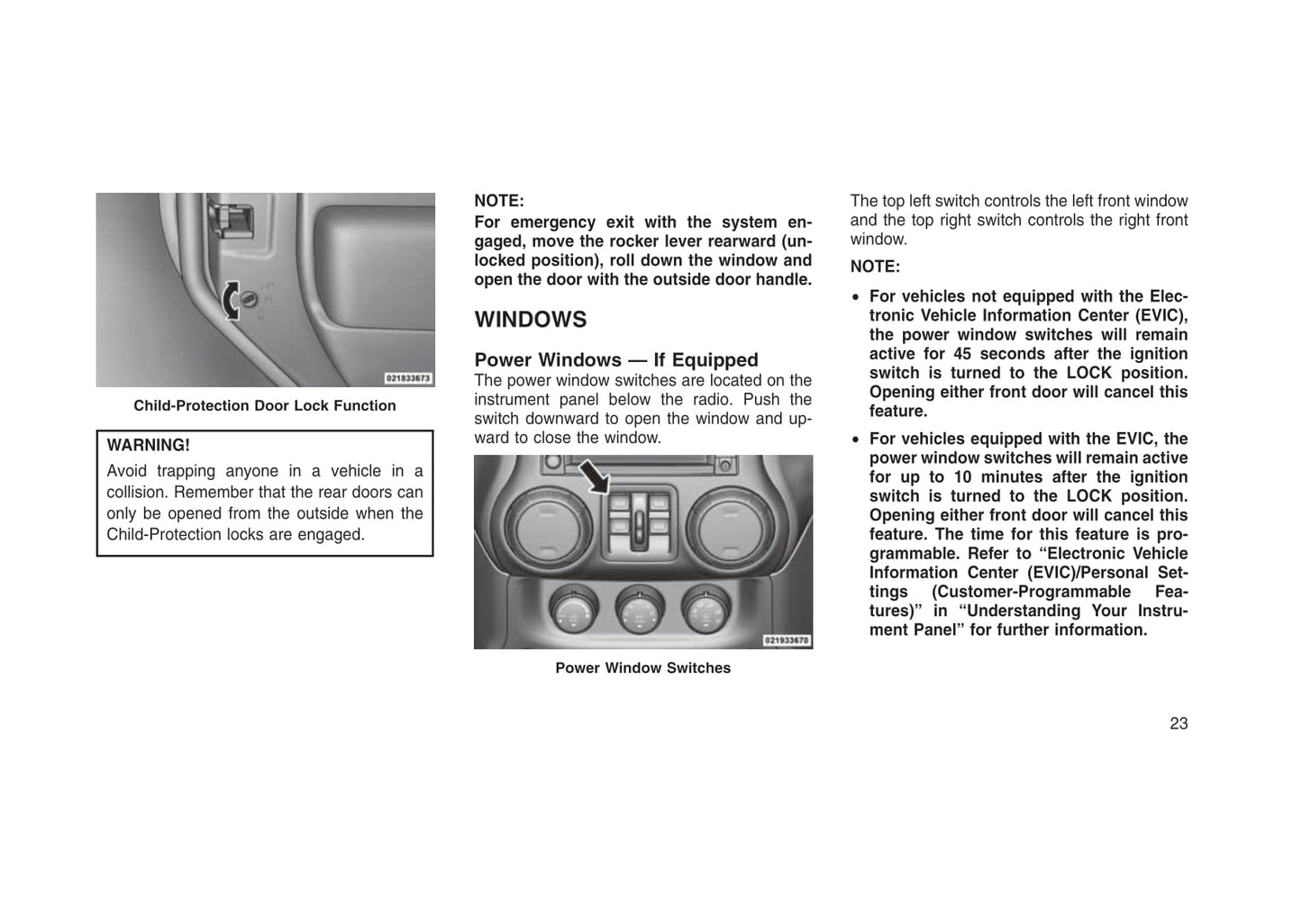 2015-2016 Jeep Wrangler Owner's Manual | English