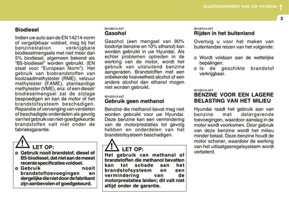 2008-2009 Hyundai Tucson Bedienungsanleitung | Niederländisch