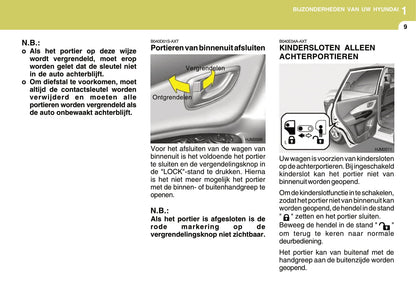 2008-2009 Hyundai Tucson Bedienungsanleitung | Niederländisch