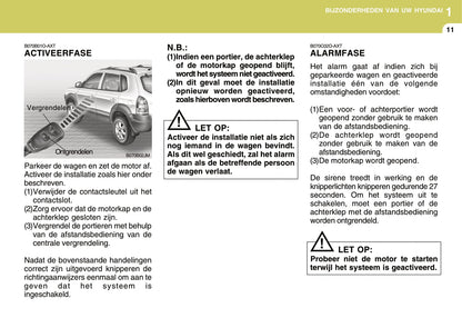 2008-2009 Hyundai Tucson Bedienungsanleitung | Niederländisch