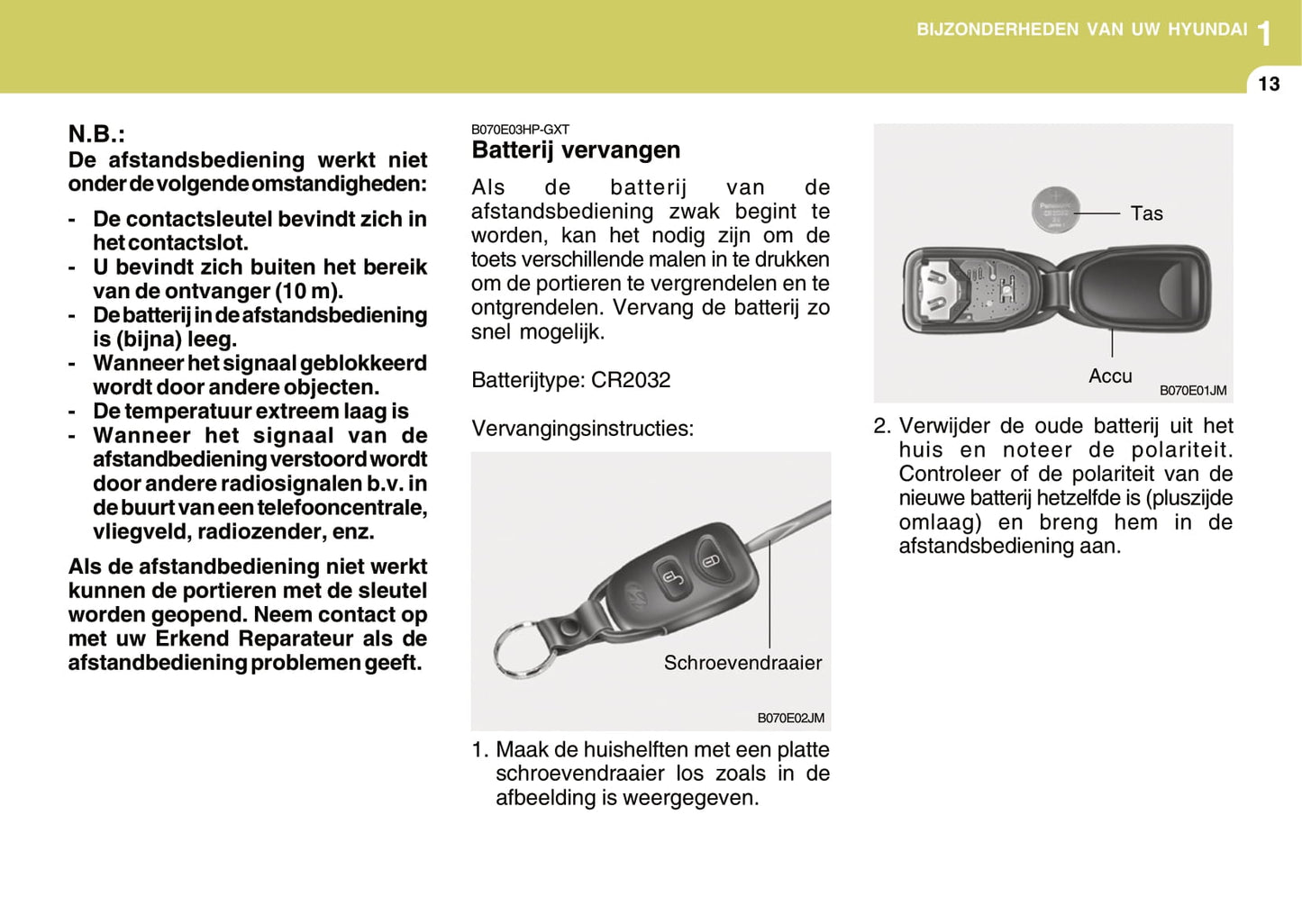 2008-2009 Hyundai Tucson Bedienungsanleitung | Niederländisch