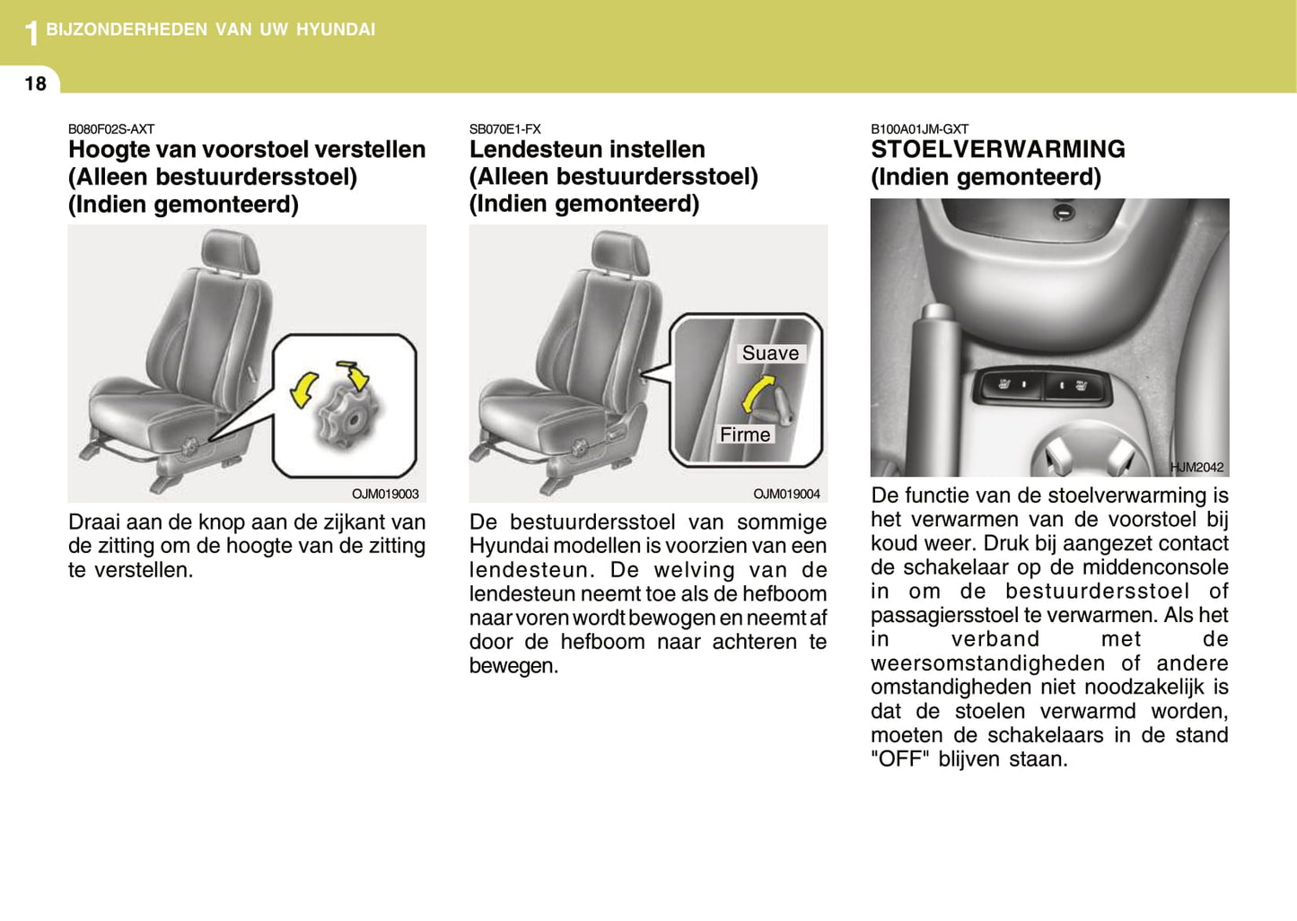 2008-2009 Hyundai Tucson Bedienungsanleitung | Niederländisch