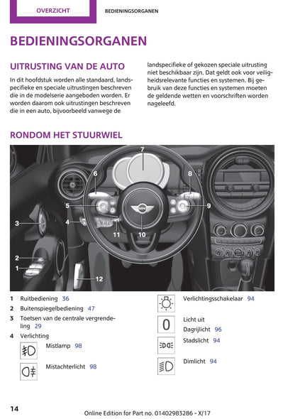 2018-2021 Mini Mini Bedienungsanleitung | Niederländisch