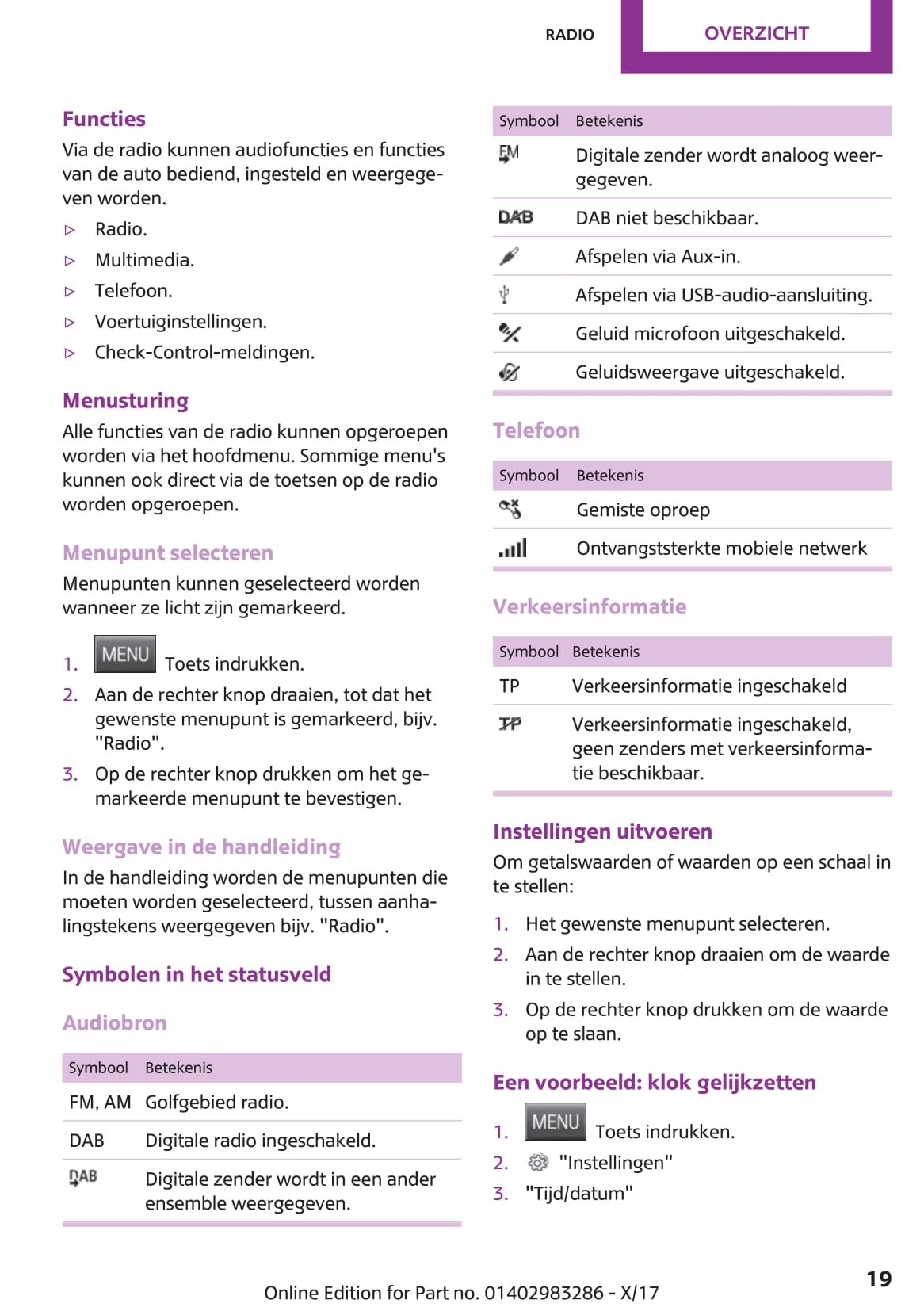 2018-2021 Mini Mini Bedienungsanleitung | Niederländisch