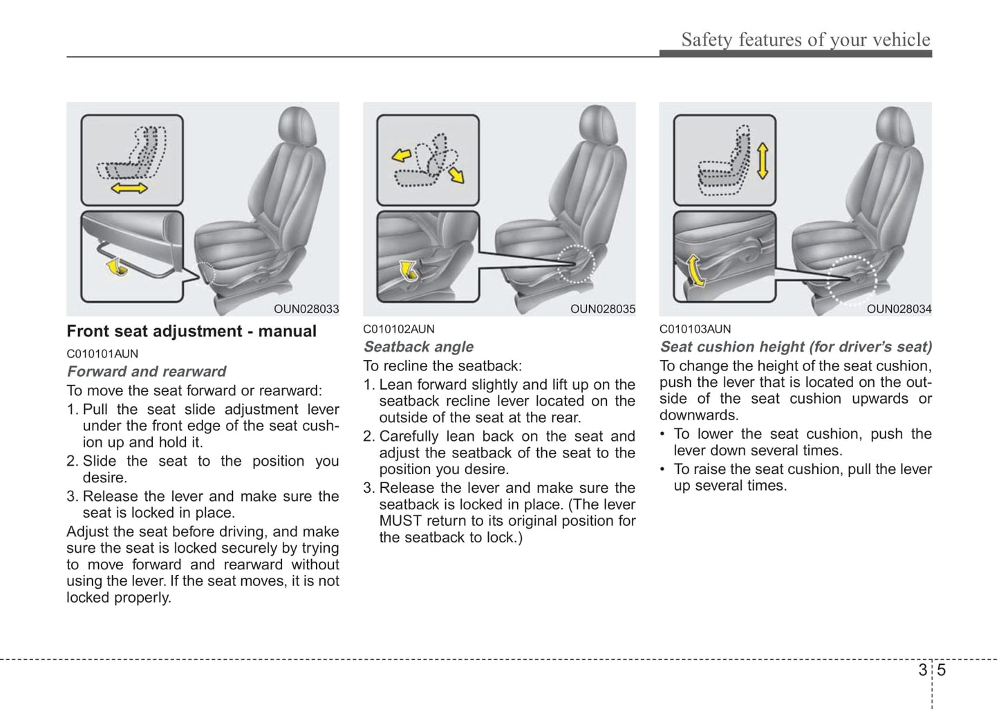 2012 Kia Rondo Owner's Manual | English