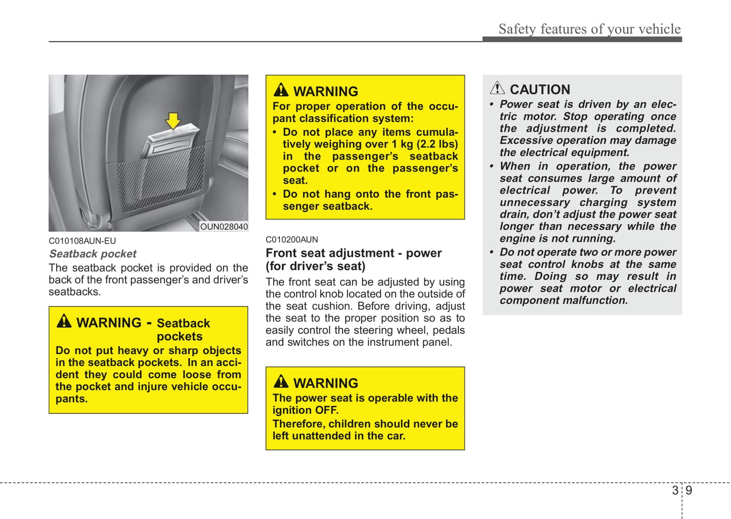 2012 Kia Rondo Owner's Manual | English