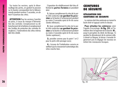 2004-2007 Alfa Romeo GT Manuel du propriétaire | Français