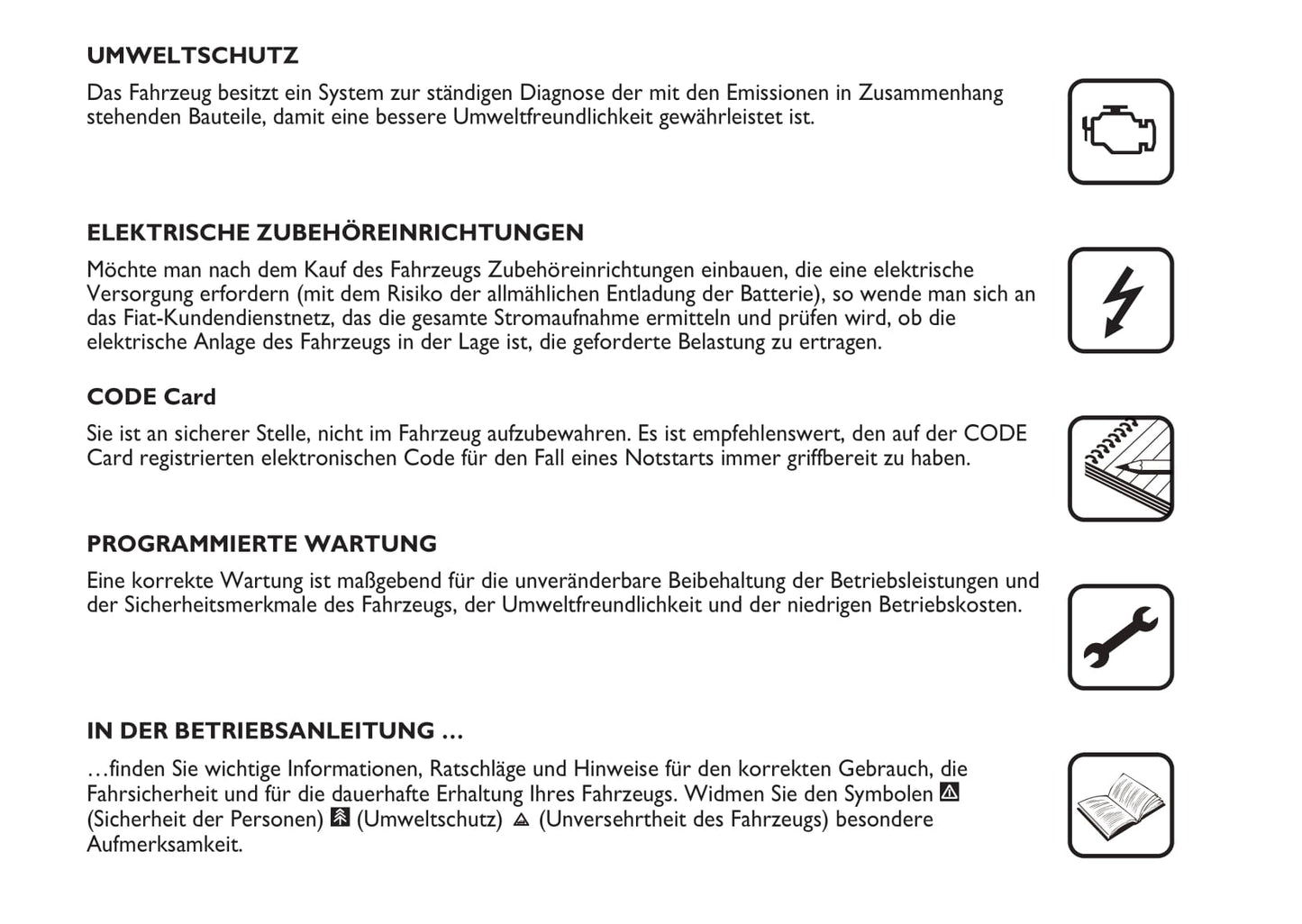 2007-2008 Fiat Multipla Bedienungsanleitung | Deutsch