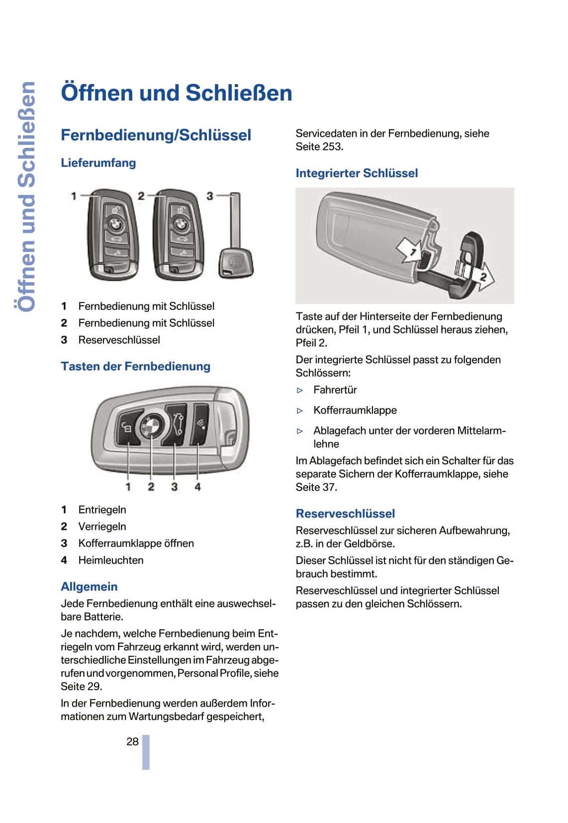 2008-2009 BMW 7 Series Bedienungsanleitung | Deutsch