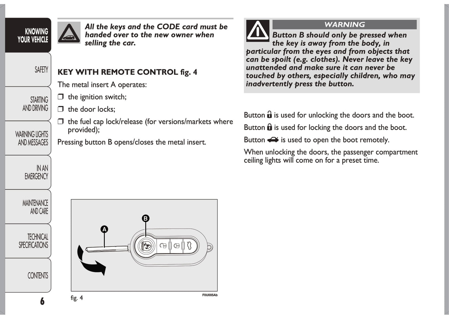 2010-2014 Abarth Punto Evo Owner's Manual | English