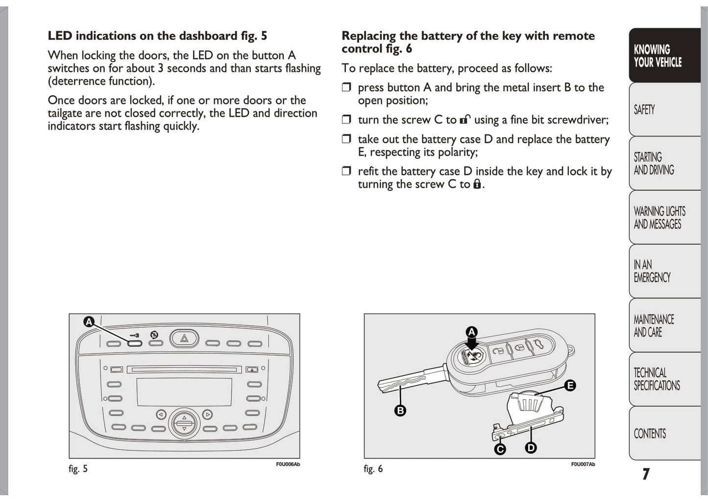 2010-2014 Abarth Punto Evo Owner's Manual | English