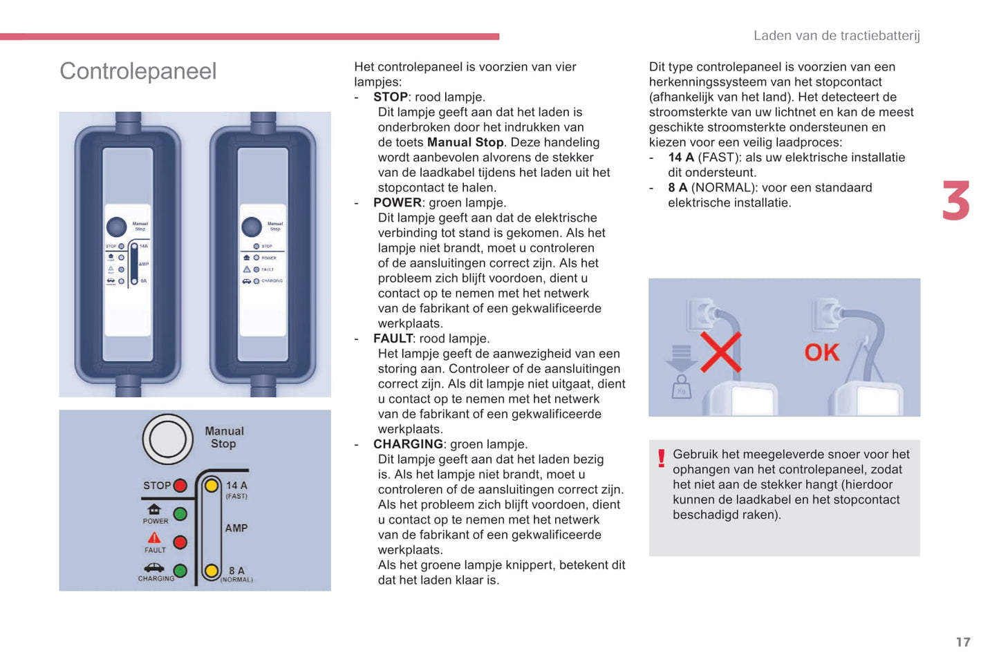 2017-2018 Citroën e-Berlingo Multispace/Berlingo Electric Owner's Manual | Dutch