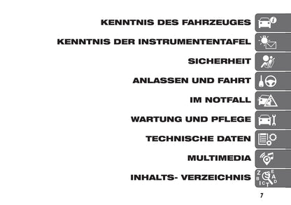 2018-2019 Fiat Doblò Bedienungsanleitung | Deutsch