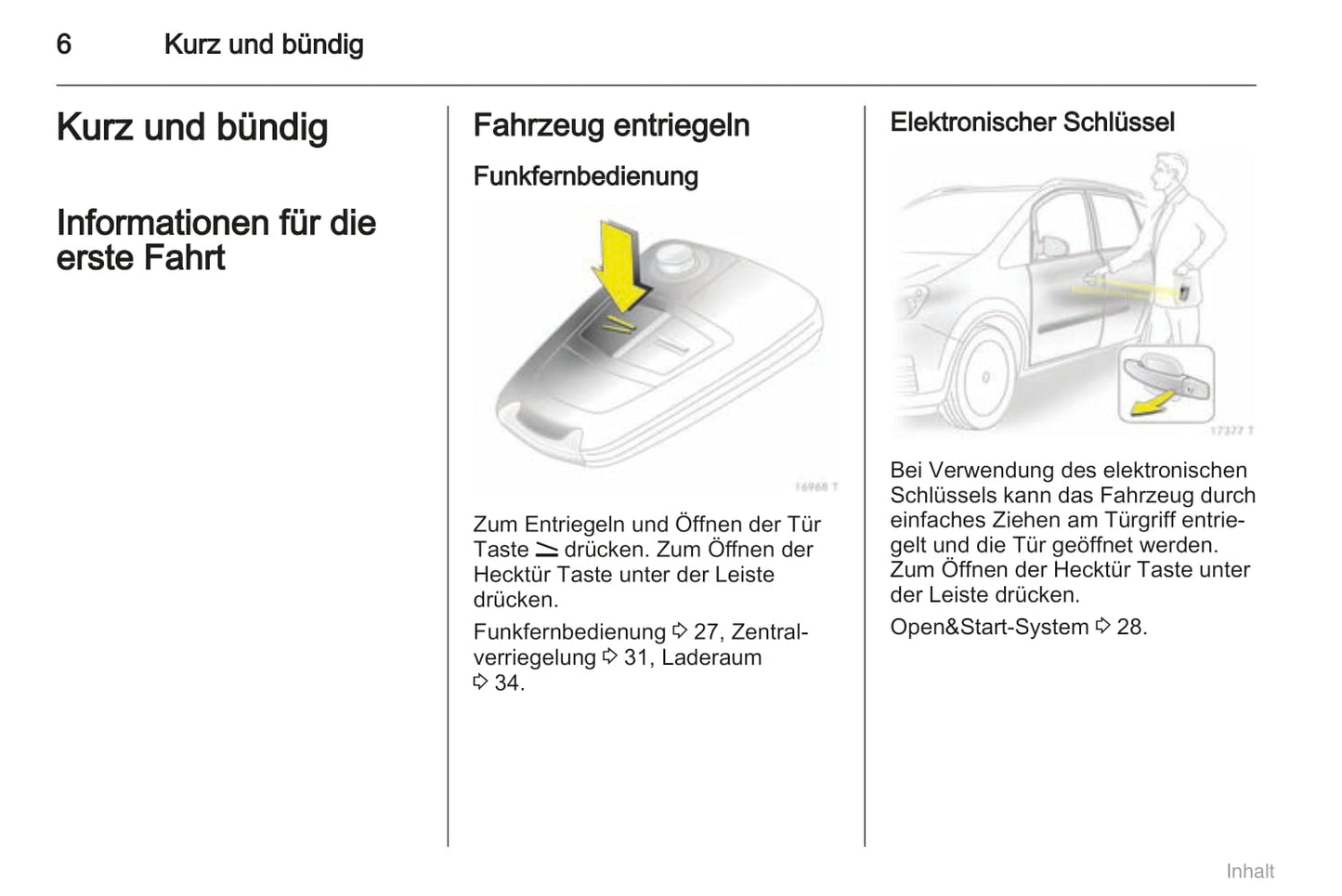 2008-2011 Opel Zafira Owner's Manual | German