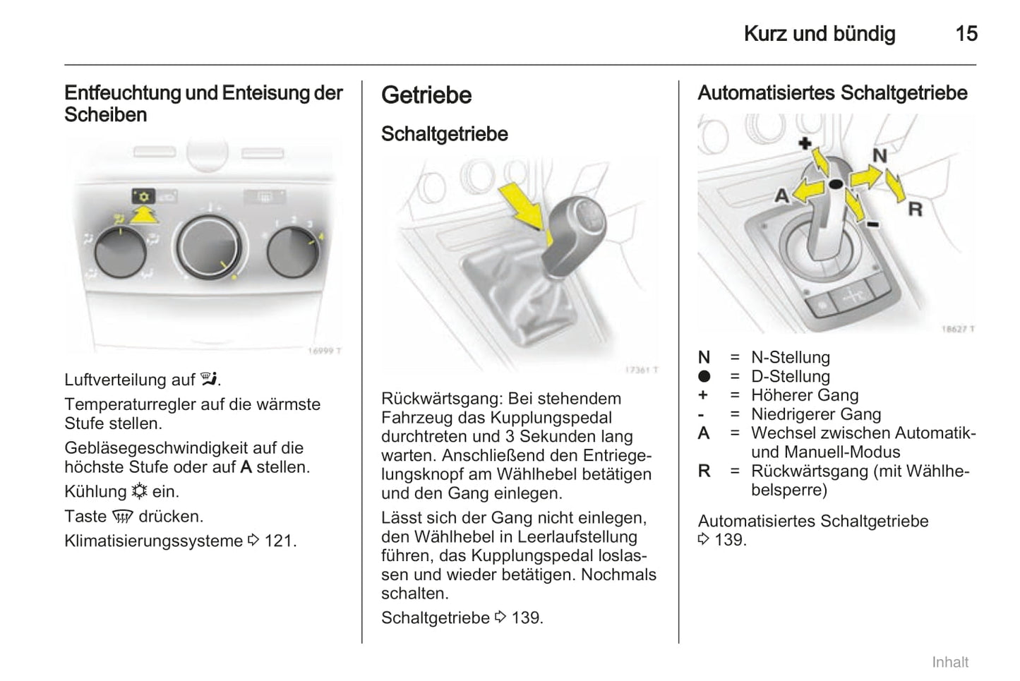 2008-2011 Opel Zafira Owner's Manual | German