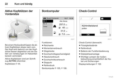 2008-2011 Opel Zafira Owner's Manual | German