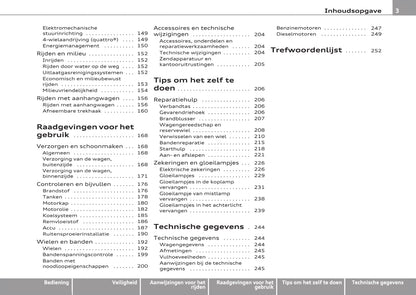 2008-2012 Audi A3 Owner's Manual | Dutch