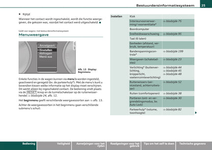 2008-2012 Audi A3 Owner's Manual | Dutch