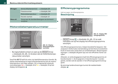 2008-2012 Audi A3 Owner's Manual | Dutch