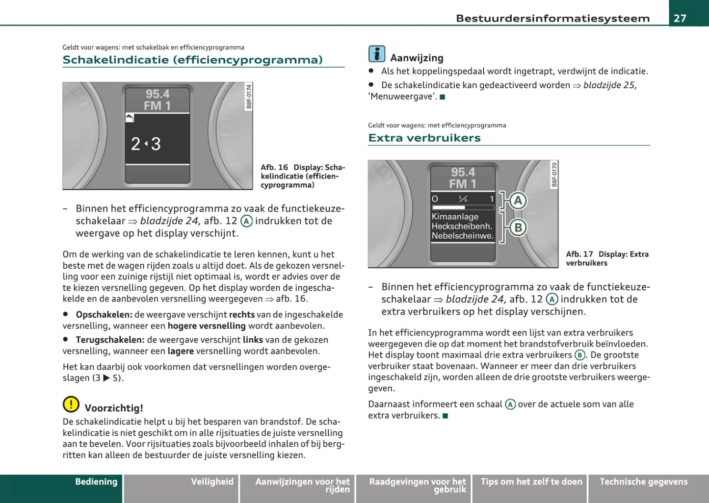 2008-2012 Audi A3 Owner's Manual | Dutch